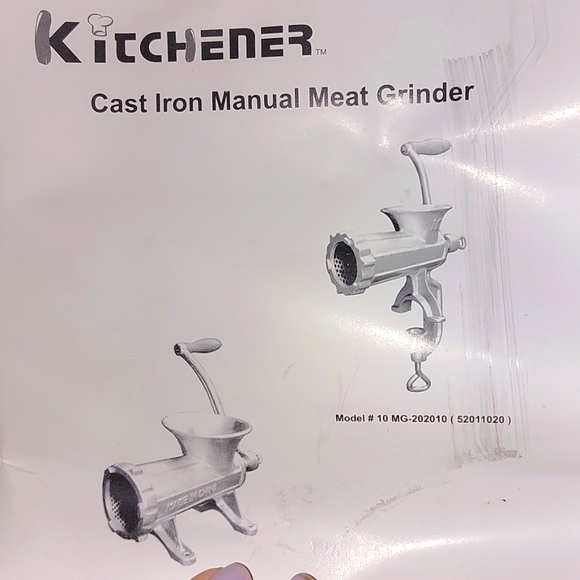 Manual Cast Iron Meat Grinder - Picture 3 of 3